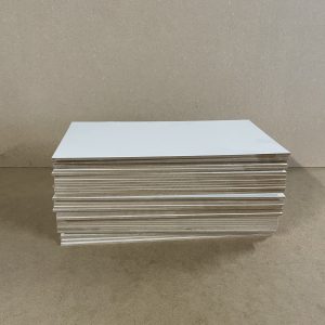 x41 Sheets of 3mm White MDF